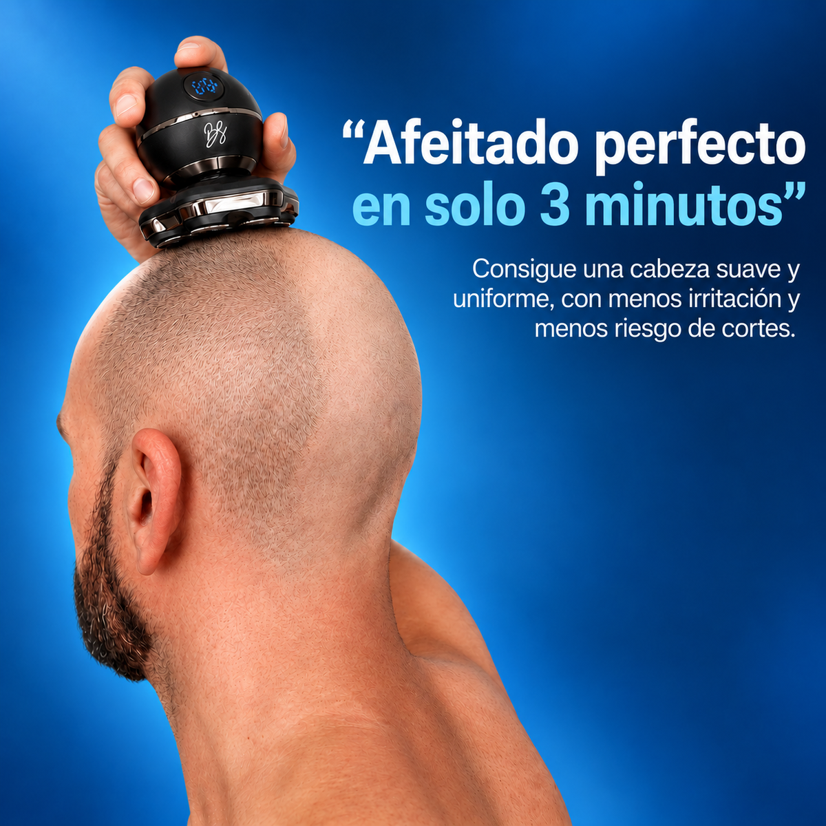 FlexContact 7D - Para hombres que llevan su cabeza rapada.
