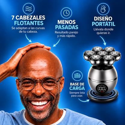 FlexContact 7D - Para hombres que llevan su cabeza rapada.