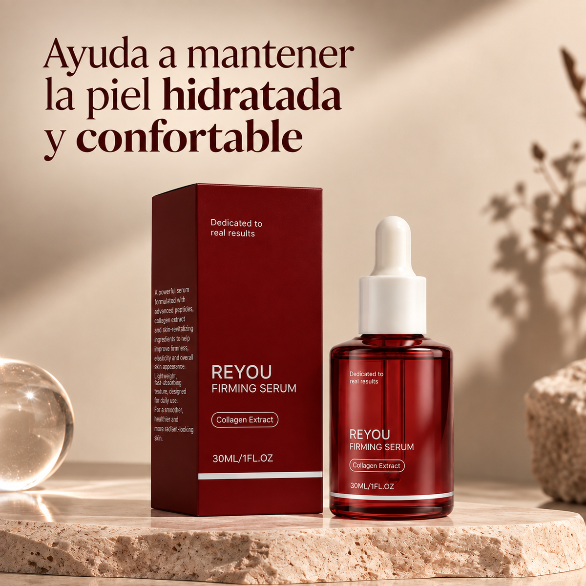 REYOU™ - Recupera una apariencia más firme, suave y vital.